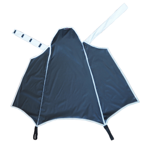 Doppelpack Schwarze Drachenhaut 2in1