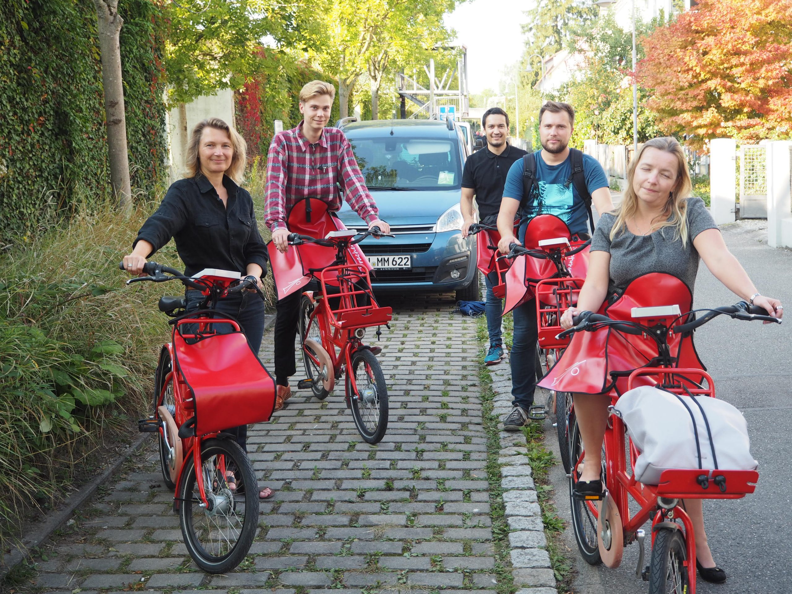 Regenschutz für Mietradfahrer geht an den Start