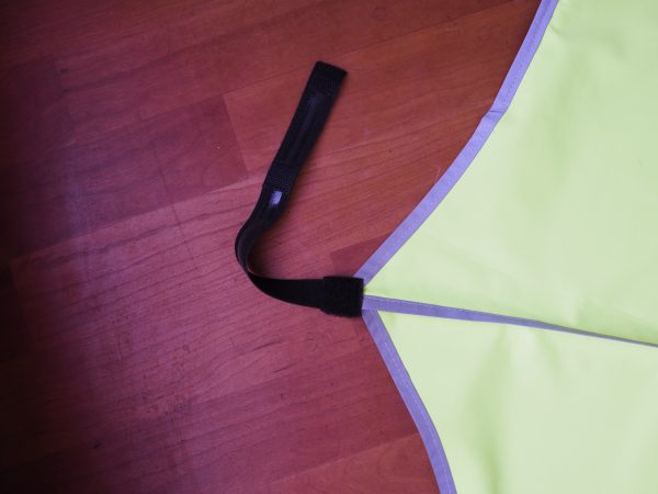 Drachenhaut Edition 2in1 neongelb – Regenschutz für Radler